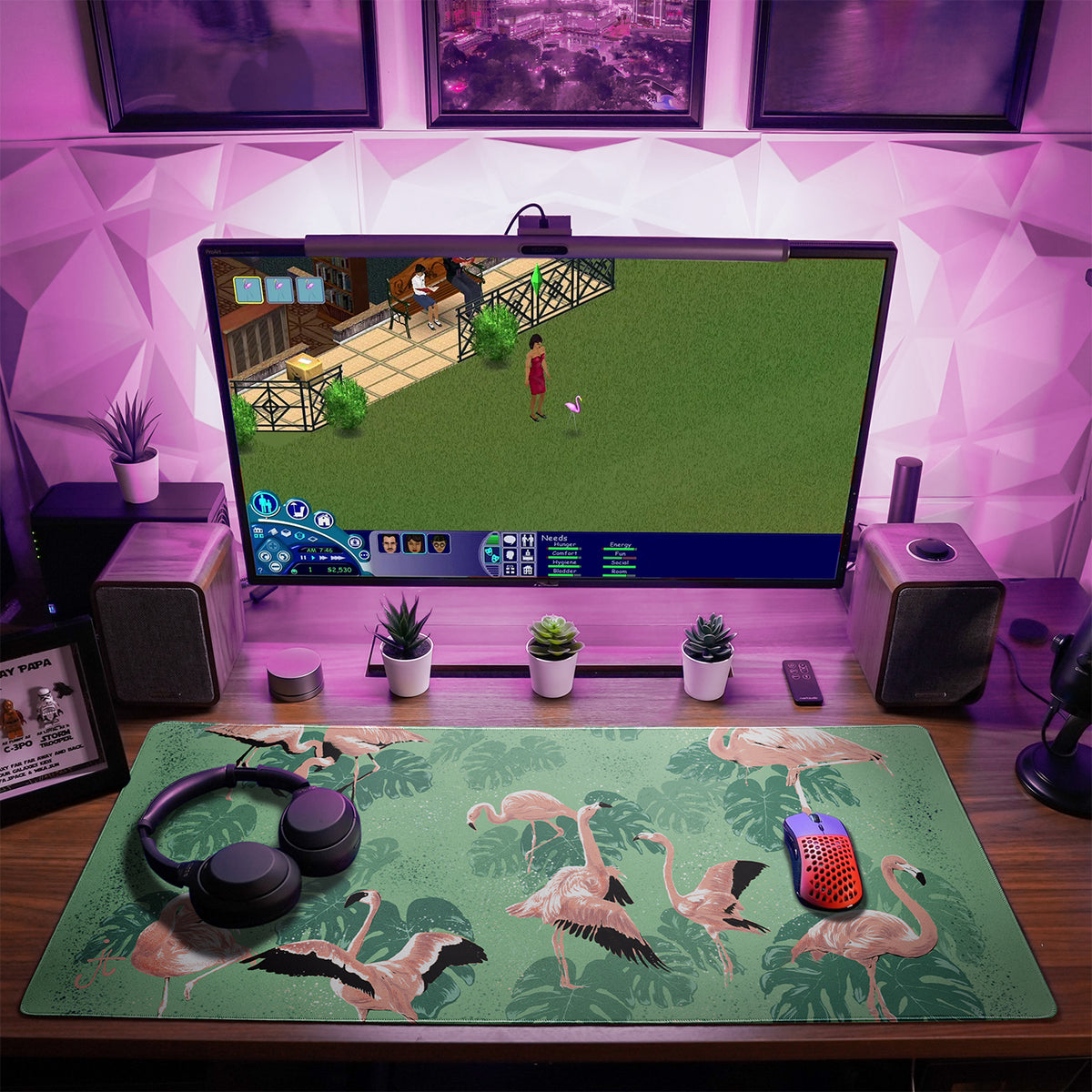 Flamingo - Mousepad