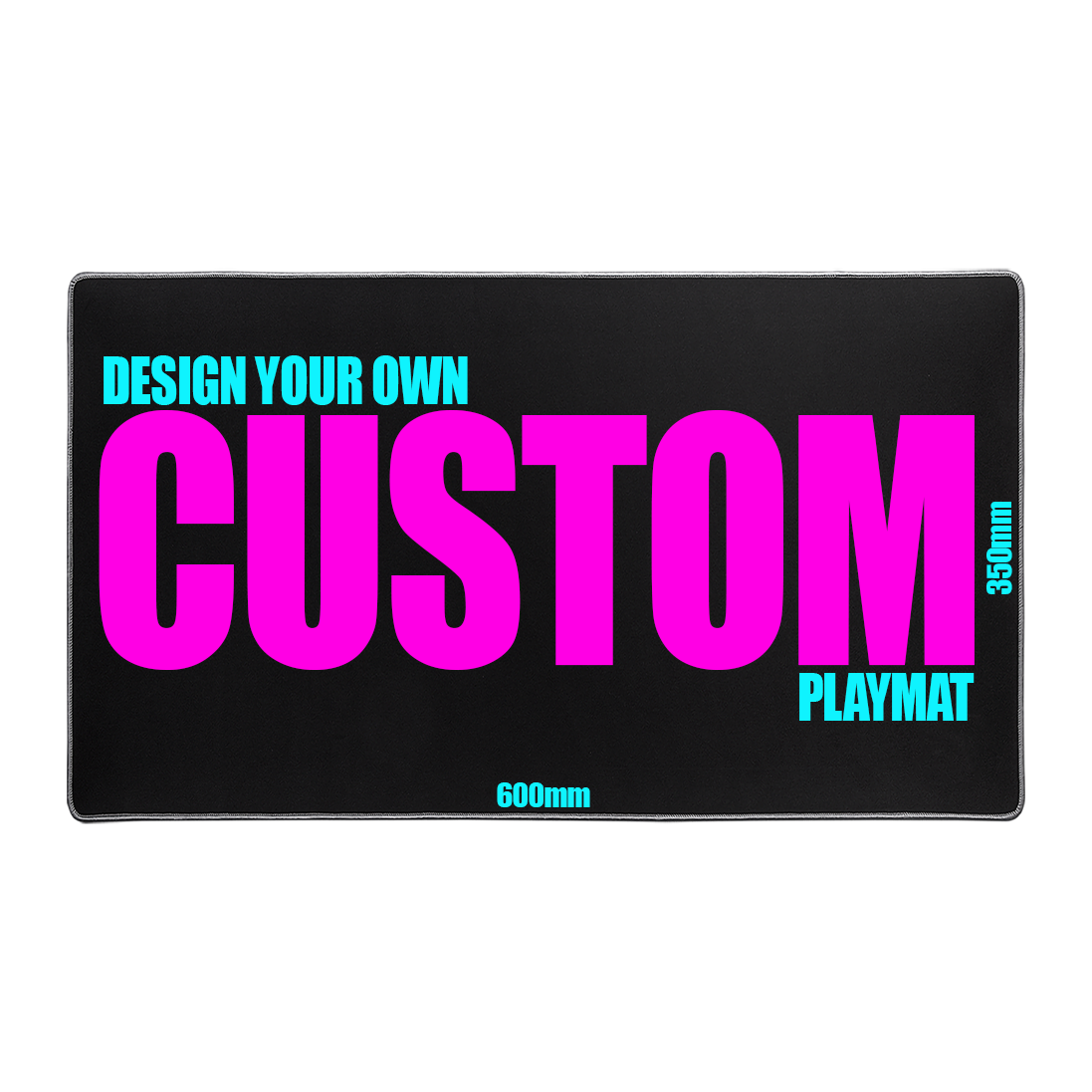 Custom TCG Playmat - Single Player (600mm x 350mm)