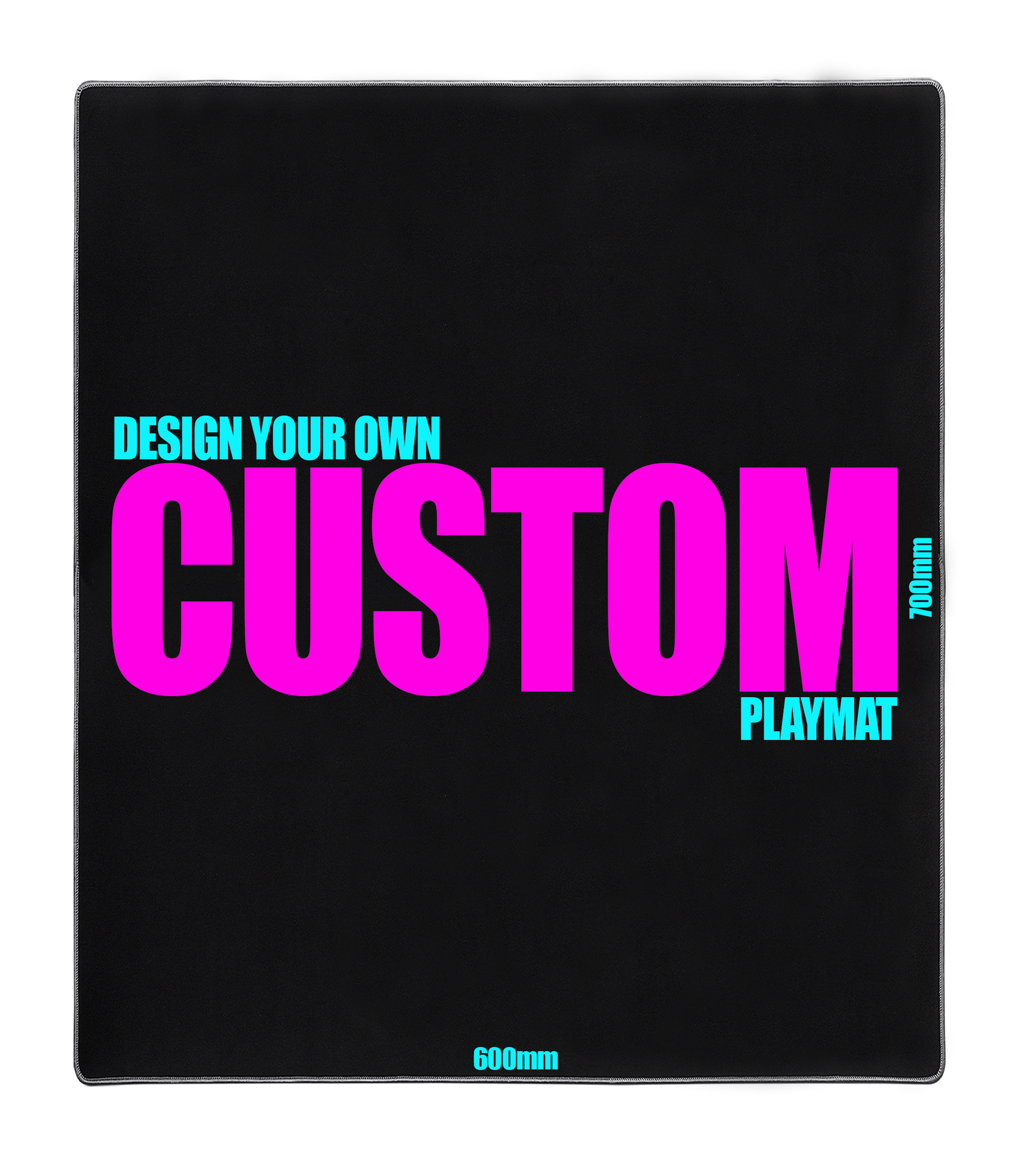 Custom TCG Playmat - Two Player (600mm x 700mm)